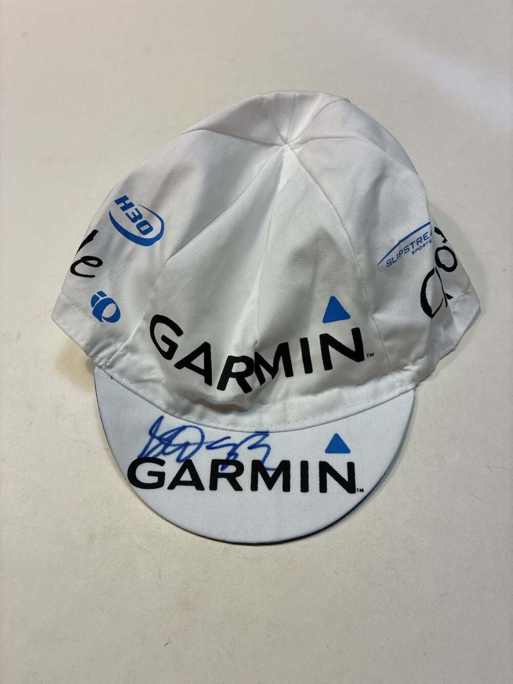 Garmin-Chipotle Slipstream Sports Professional Cycling Team Cap with Autograph